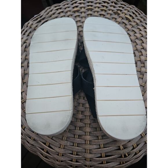 Madden Girl Lorra black espadrille flatform sandal Women’s 8.5 M - Picture 13 of 15